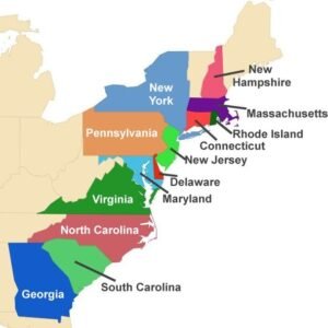 The 13 Colonies